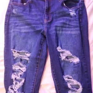 SO Ripped Jeggings High Rise